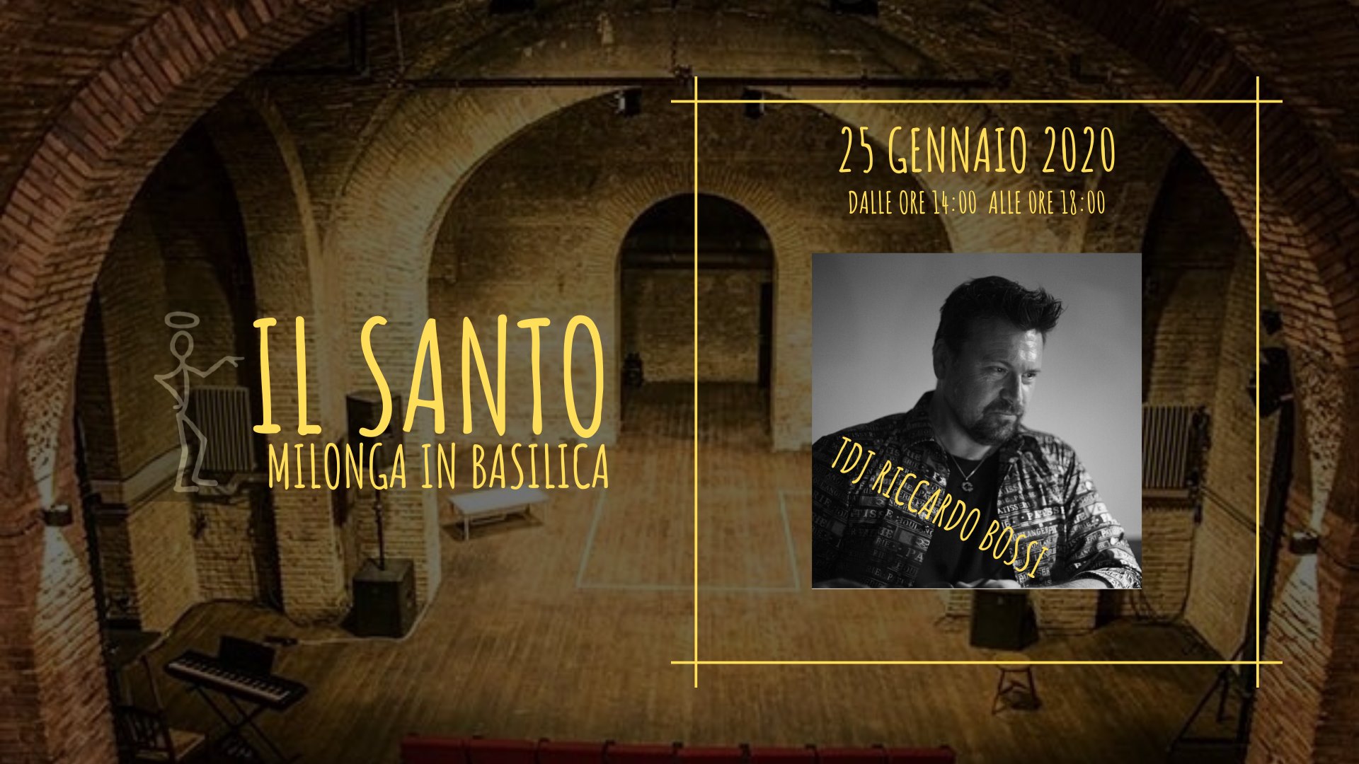 Il Santo - Inaugurazione della Milonga Pomeridiana in Basilica