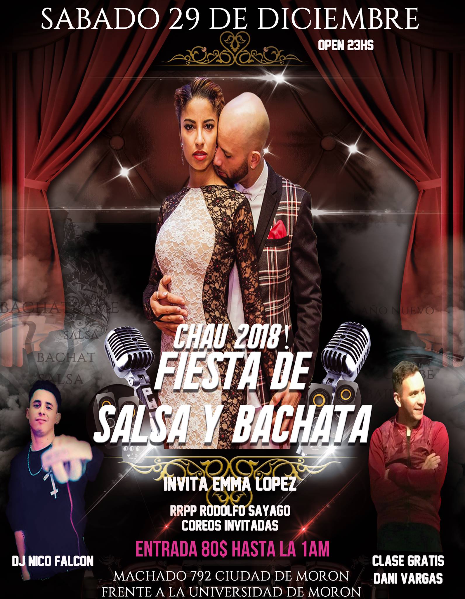 Chau 2018! Fiesta de Salsa & Bachata