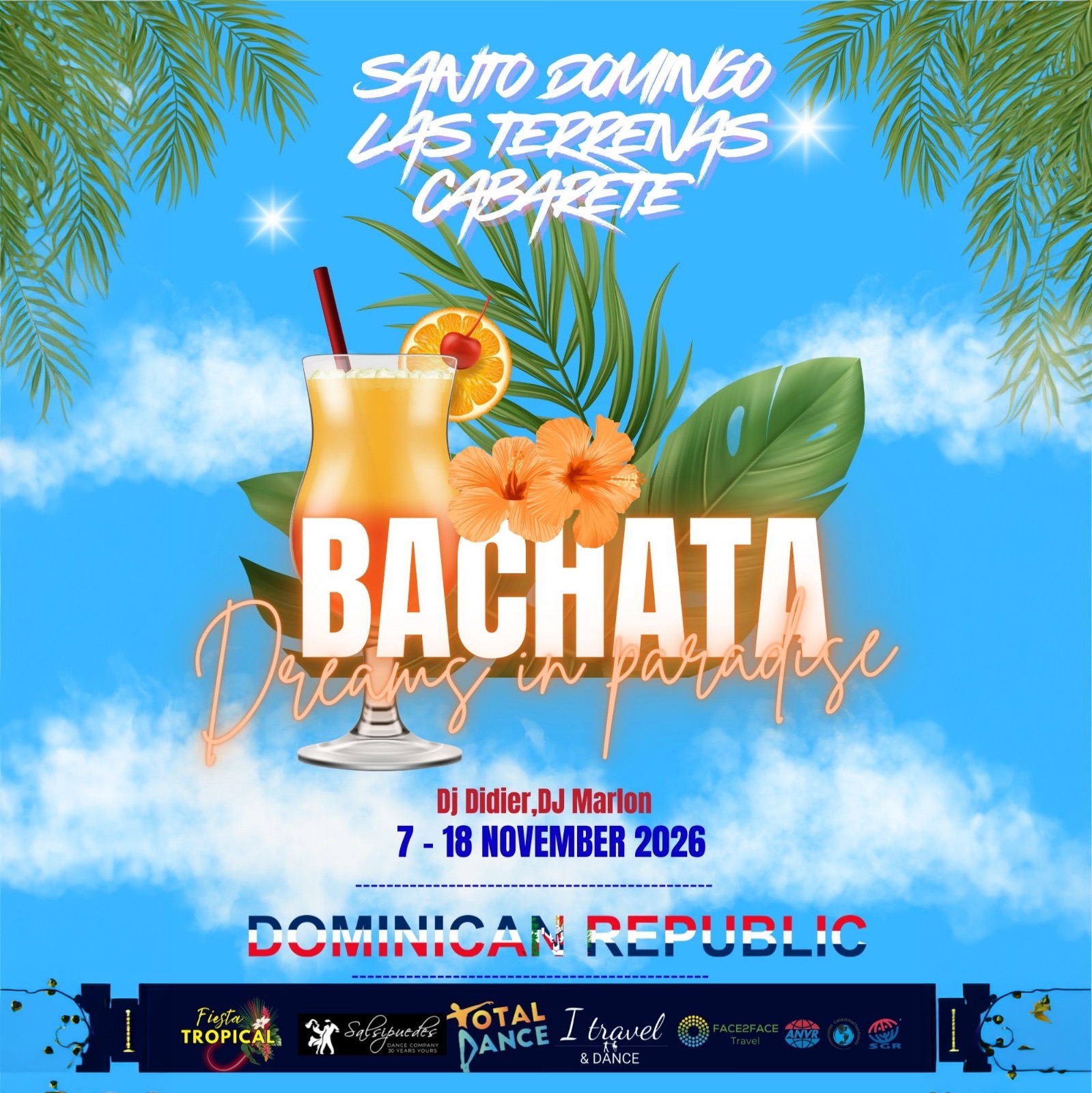 Bachata Dreams In Paradise Dominican Republic 🇩🇴 7 - 18 November 2026