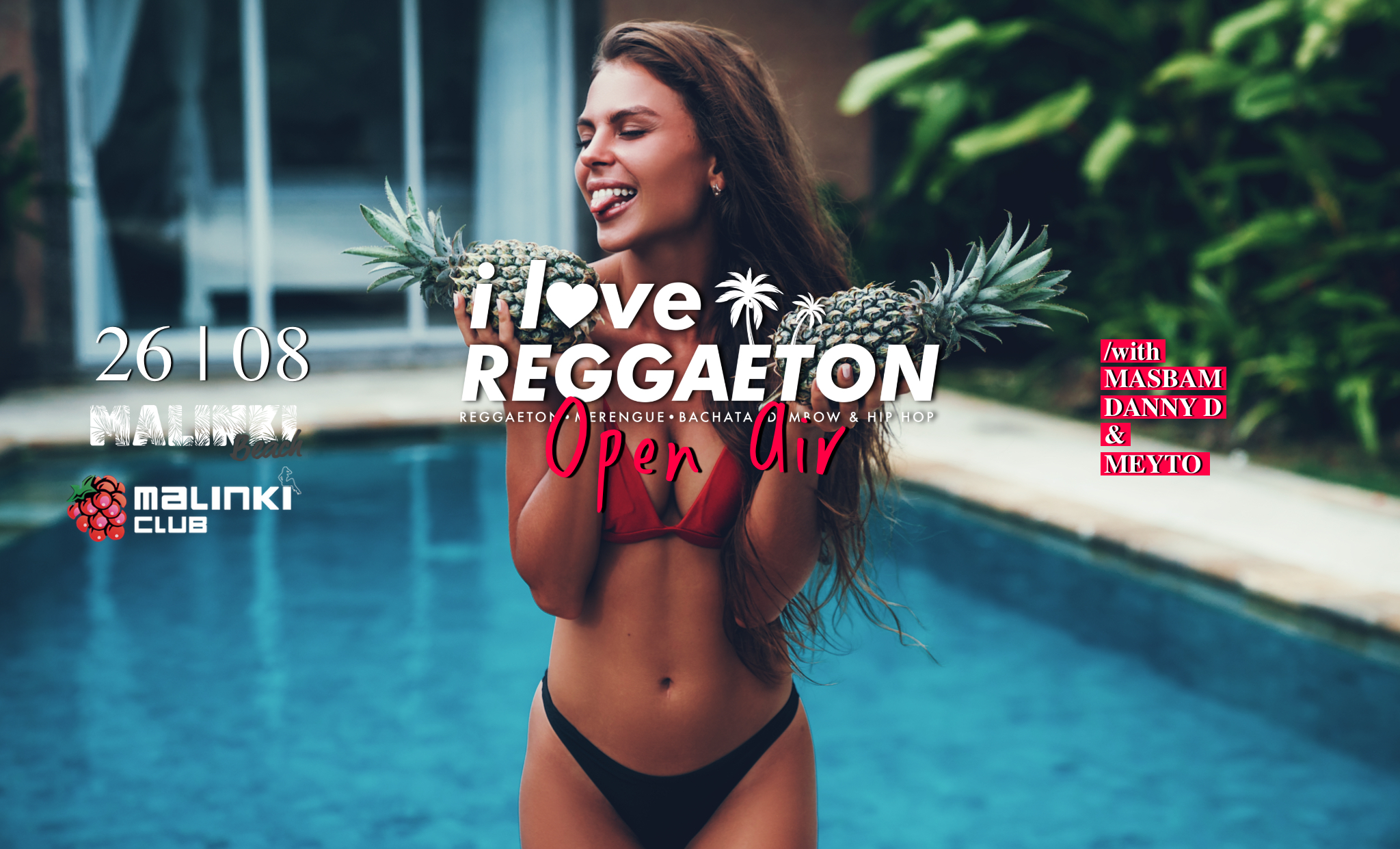 ILR x Reggaeton Open Air x Malinki BEACH