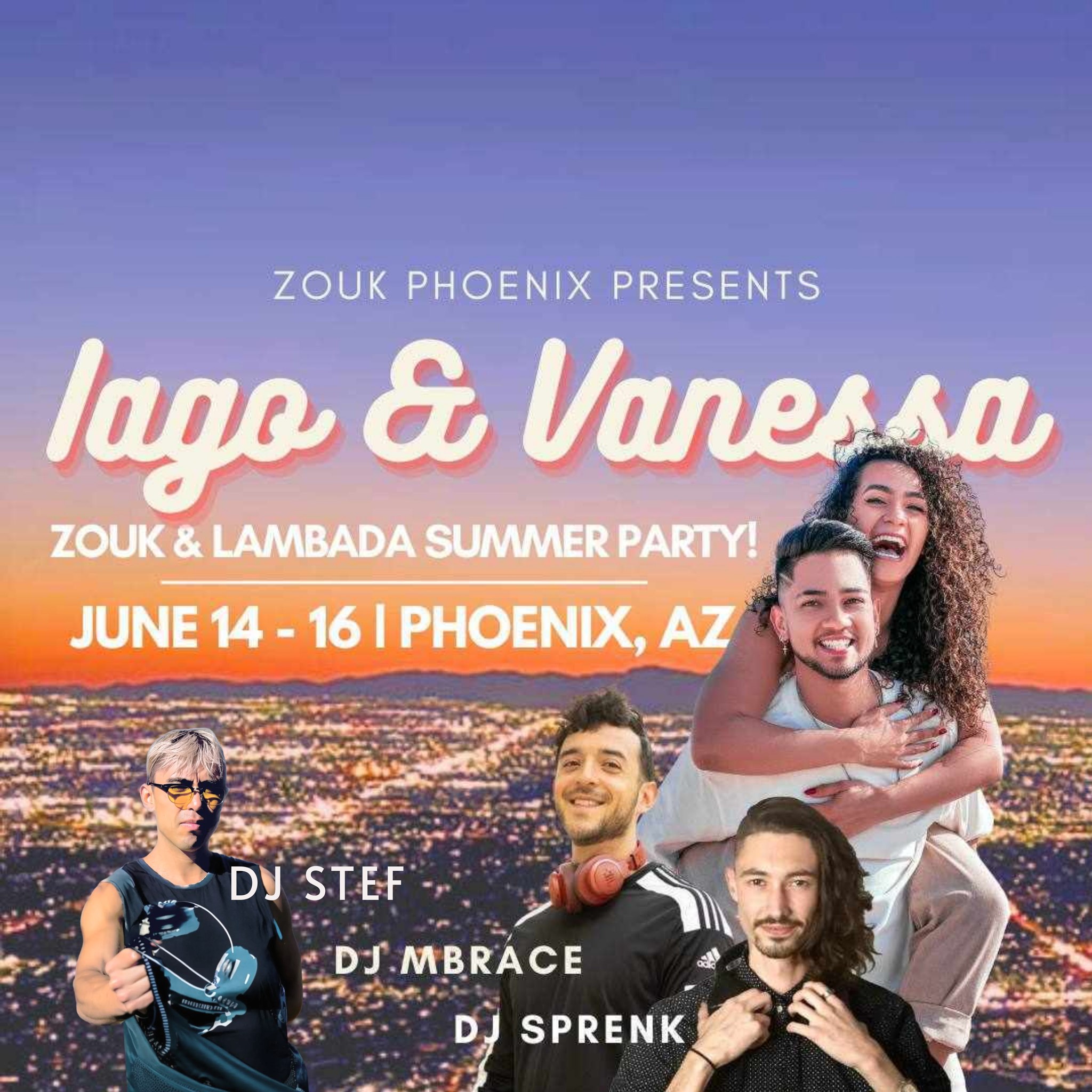 🌴Zouk & Lambada Summer Party with Iago & Vanessa + DJ Sprenk! 🌴