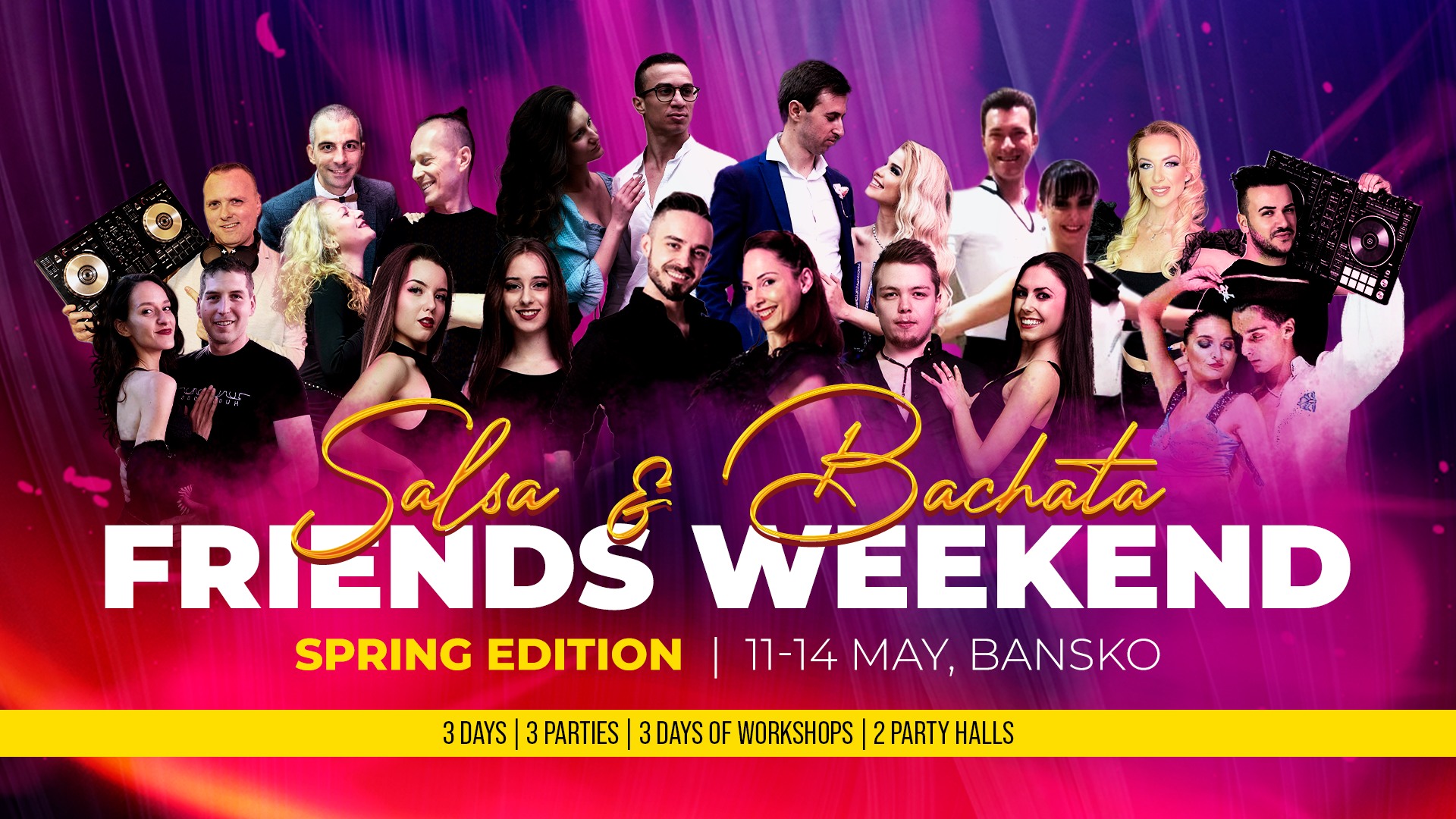 Spring Salsa & Bachata Friends Weekend