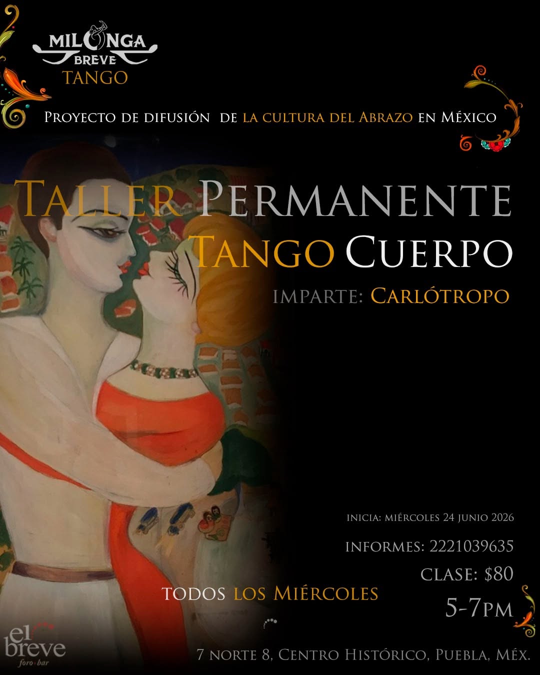 Taller Permanente: Tango Cuerpo