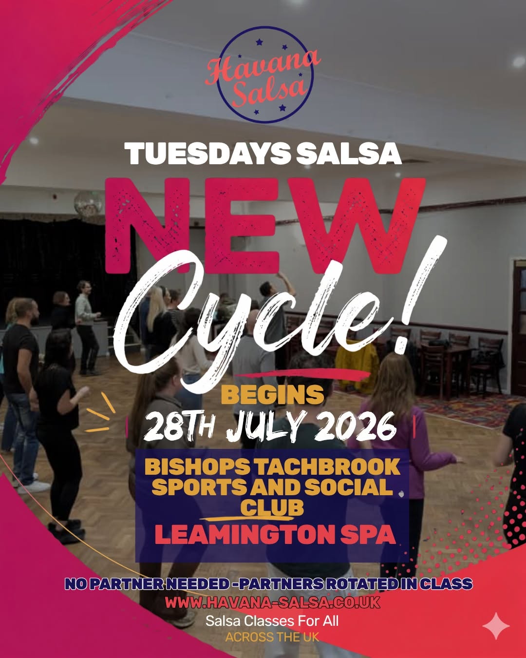 A brand-New SALSA CYCLE is officially launching and it’s tailor-made for absolute beginners!