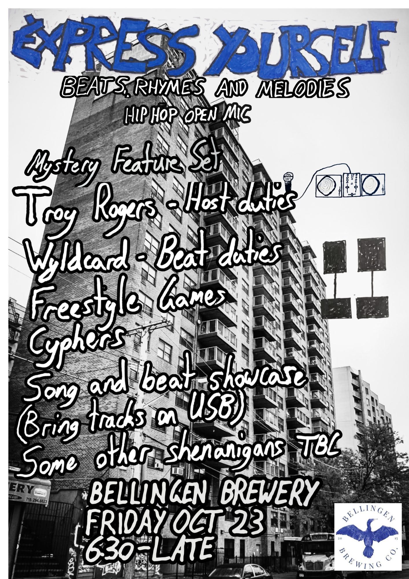 Express Yourself - Hip Hop Open Mic