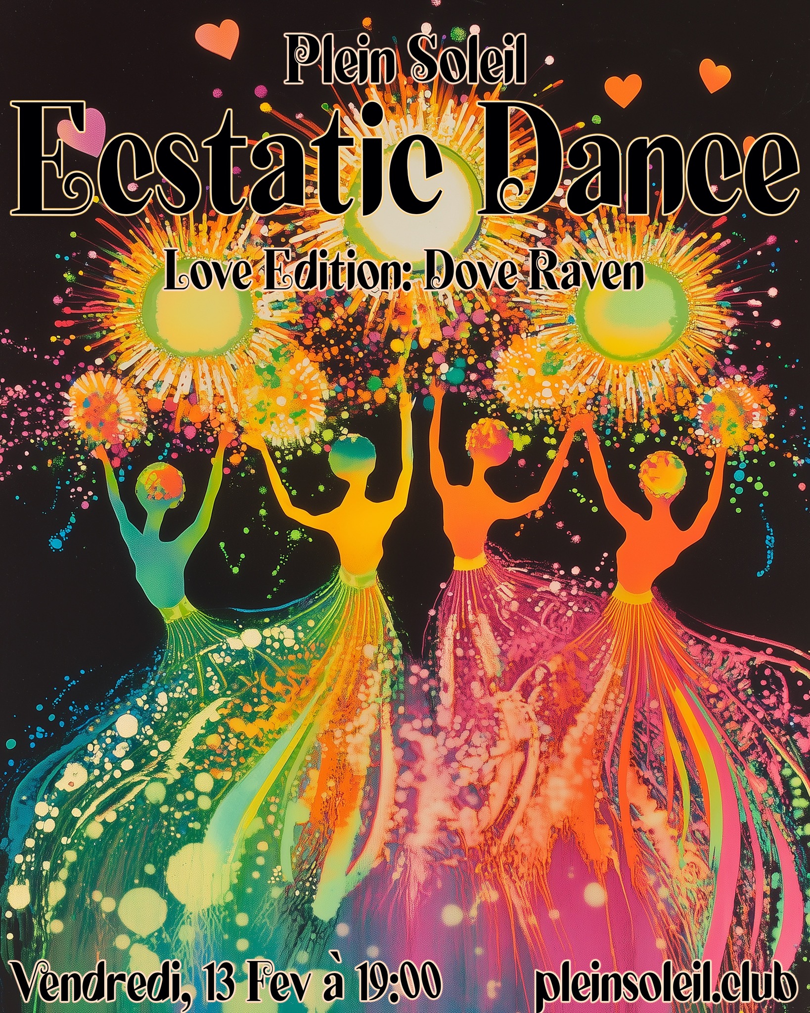Ecstatic Dance ∞ Love edition ∞ Dove Raven