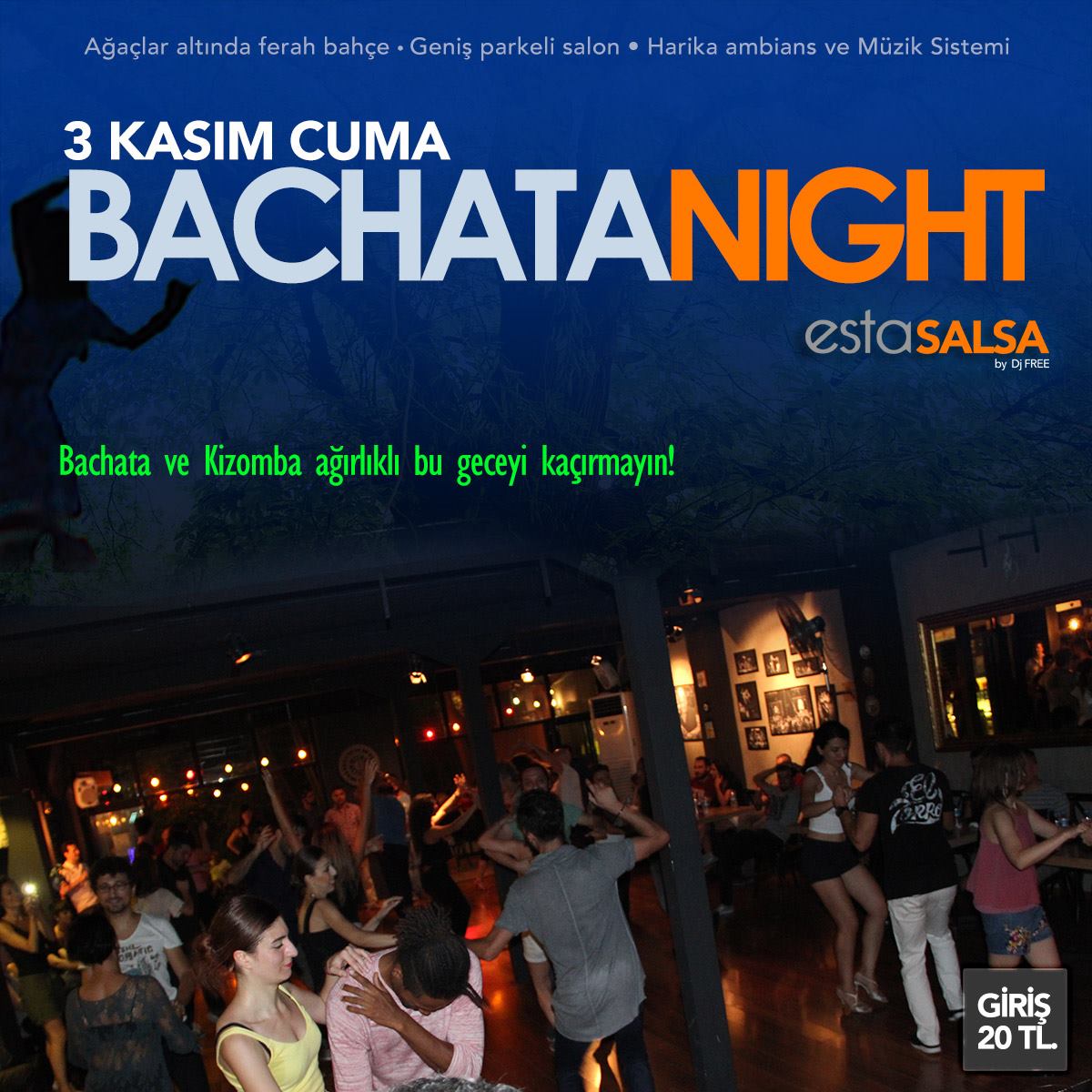 Bachata Night - Esta 3 Kasım Cuma