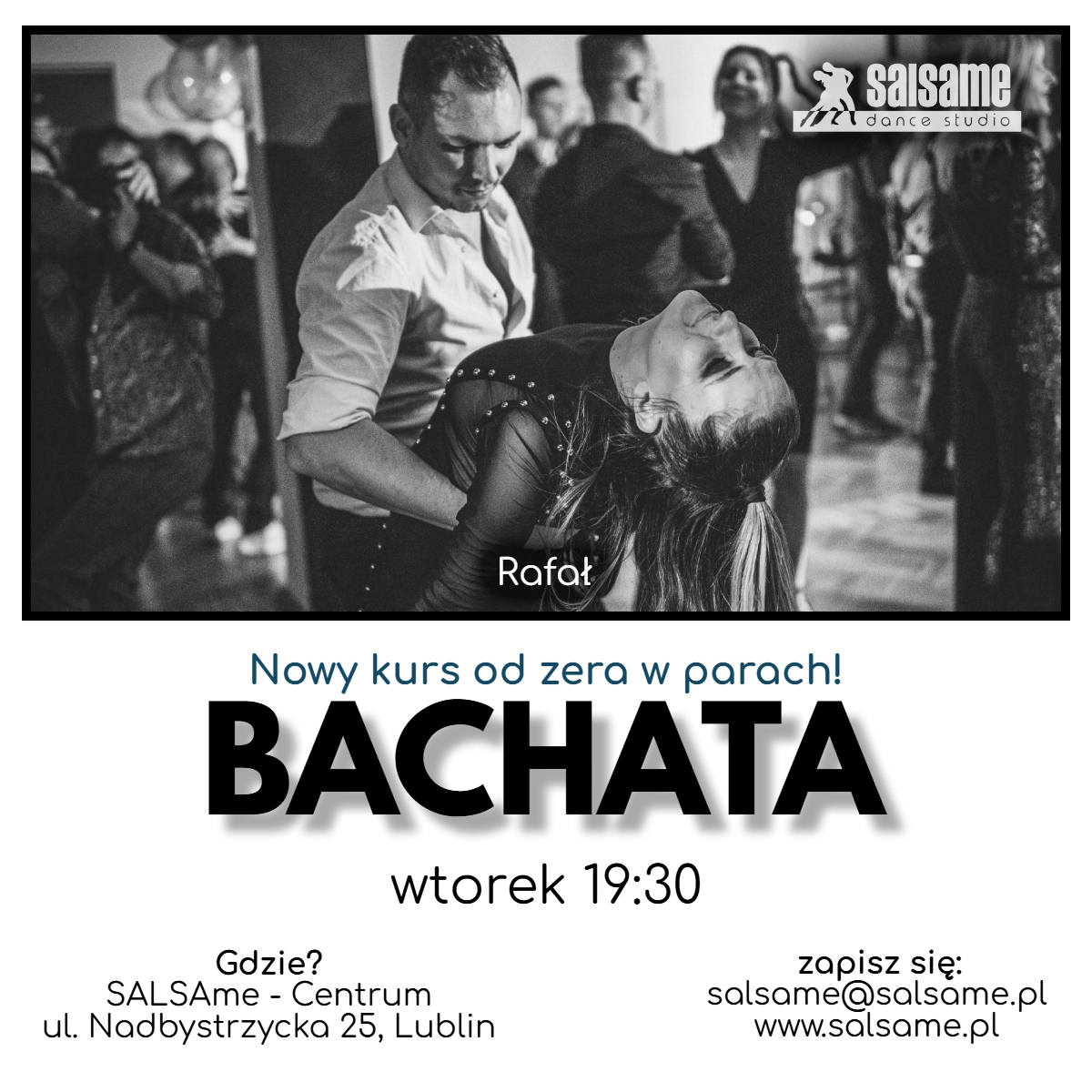 BACHATA nowy kurs od zera SALSAme start: marzec 2026