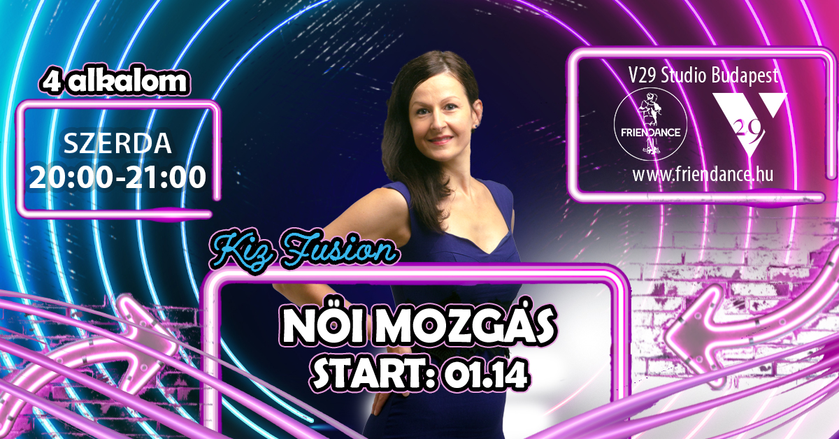 Kizomba-Kis Fusion Női Mozgás