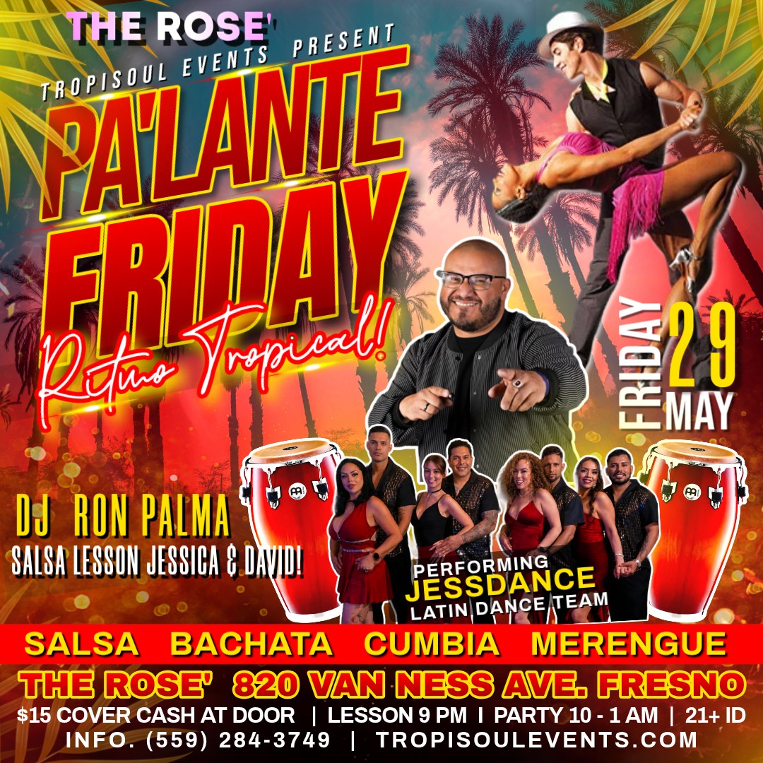 Pa'Lante Friday Ritmo Tropicales