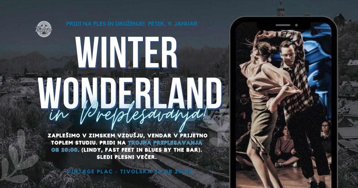 WINTER WONDERLAND in preplesavanja