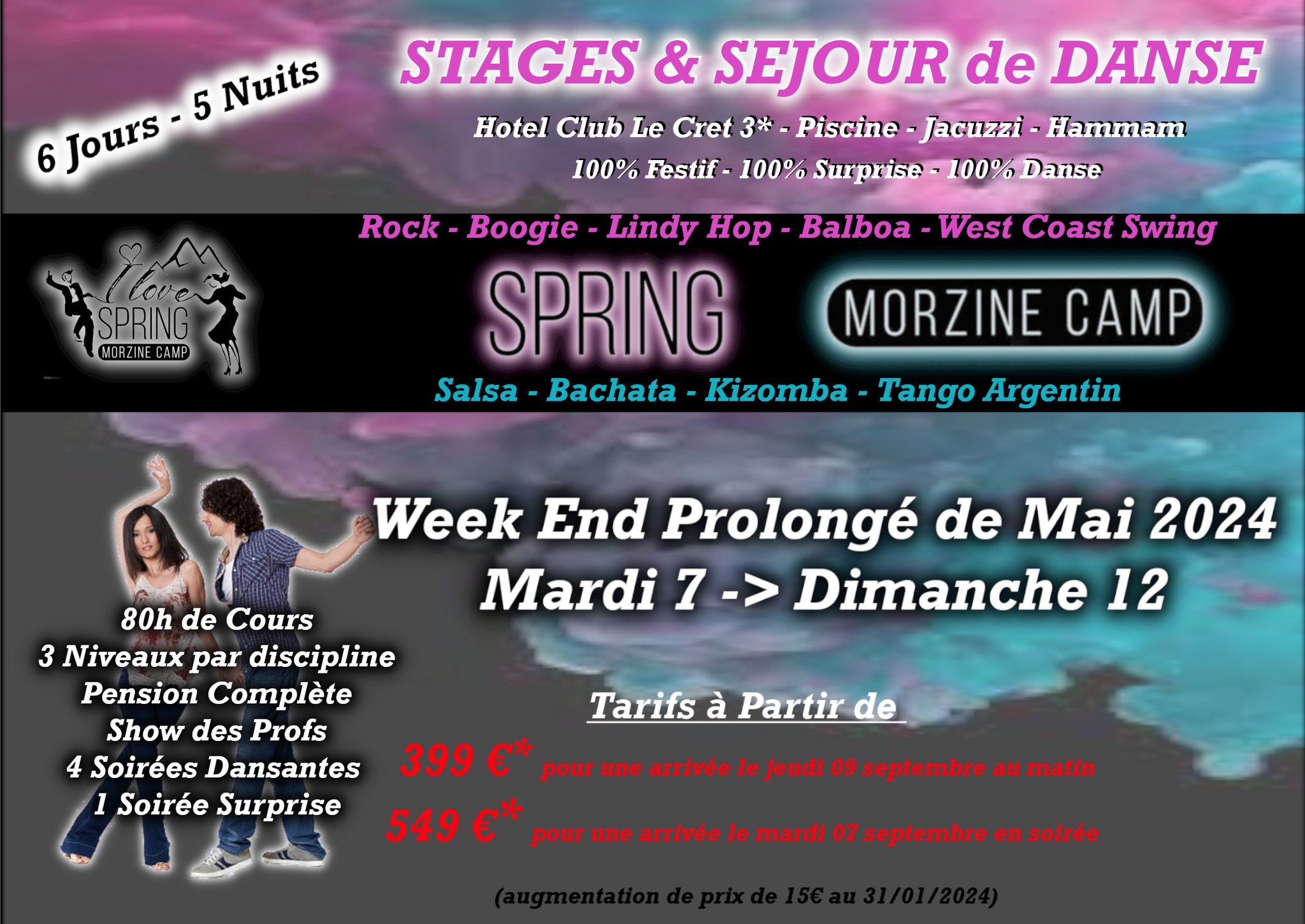 SPRING MORZINE CAMP