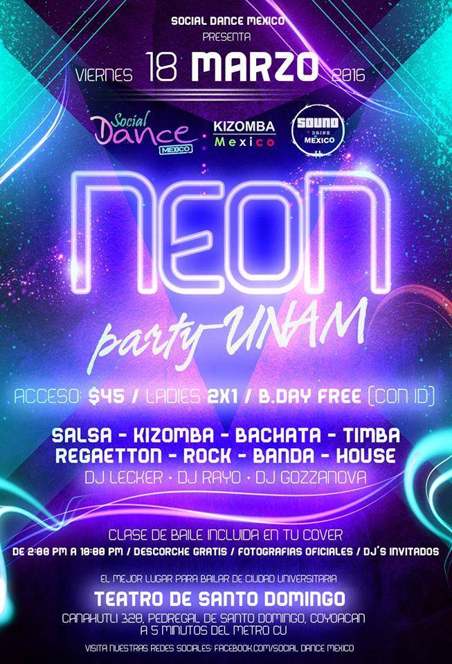 Neon Party UNAM