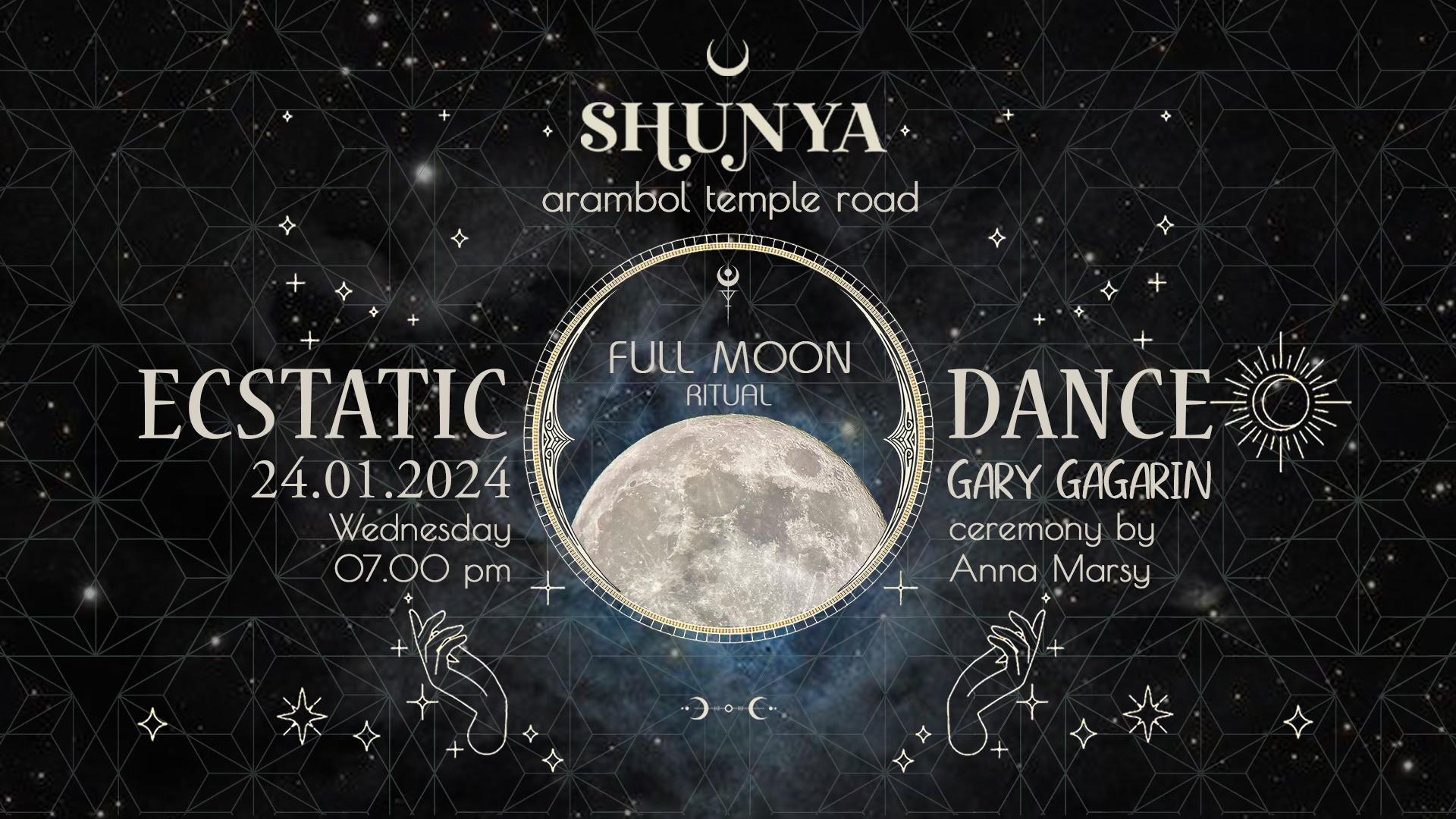 :❍ ECSTATIC DANCE ❍: MOON RITUAL
