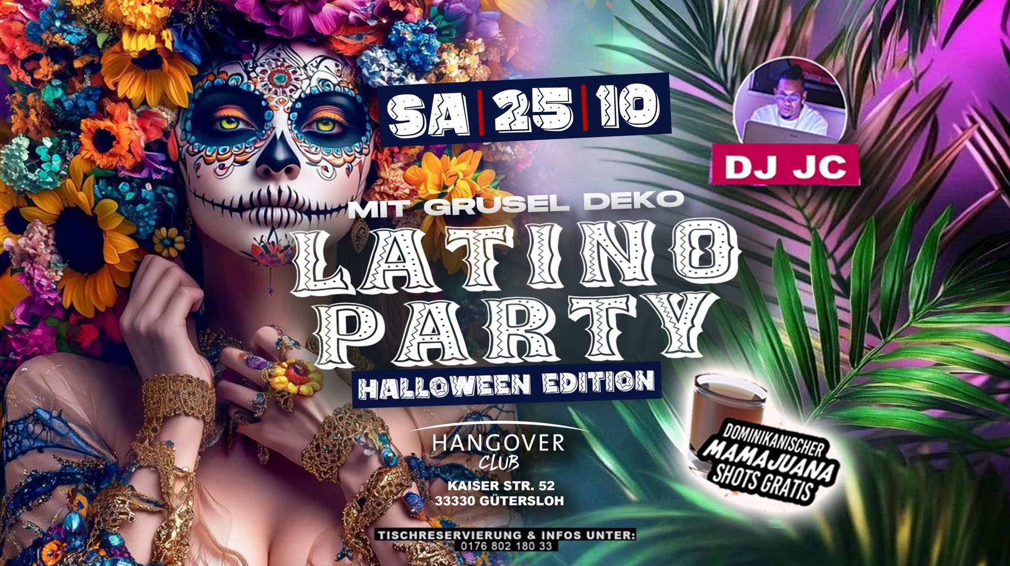 Latino party Halloween Edition