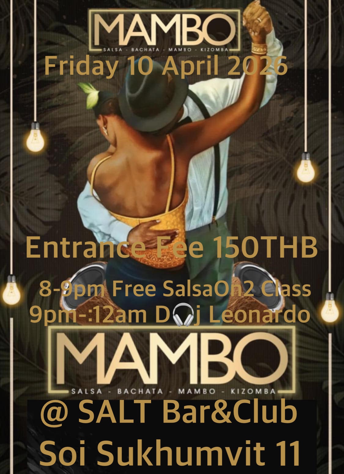 MAMBO 100% the Original Old School Party