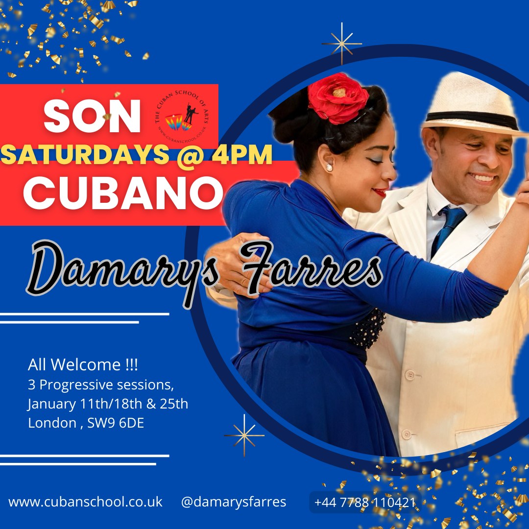 Son Cubano - Progressive sessions Saturdays (January) with Damarys Farres DCubanSchool