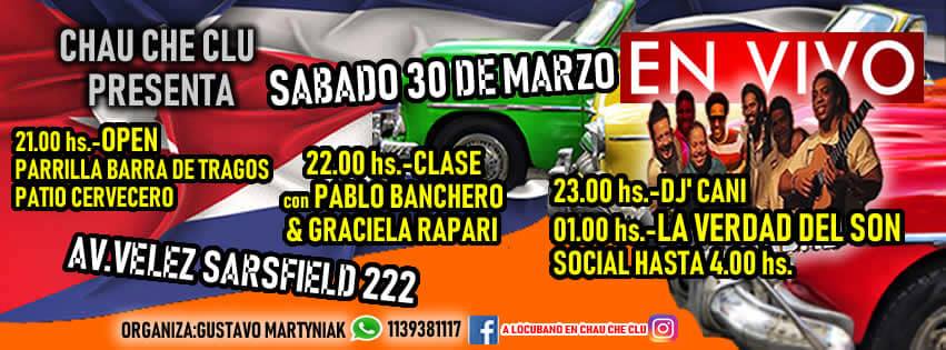 Sabado cubano en chau che club