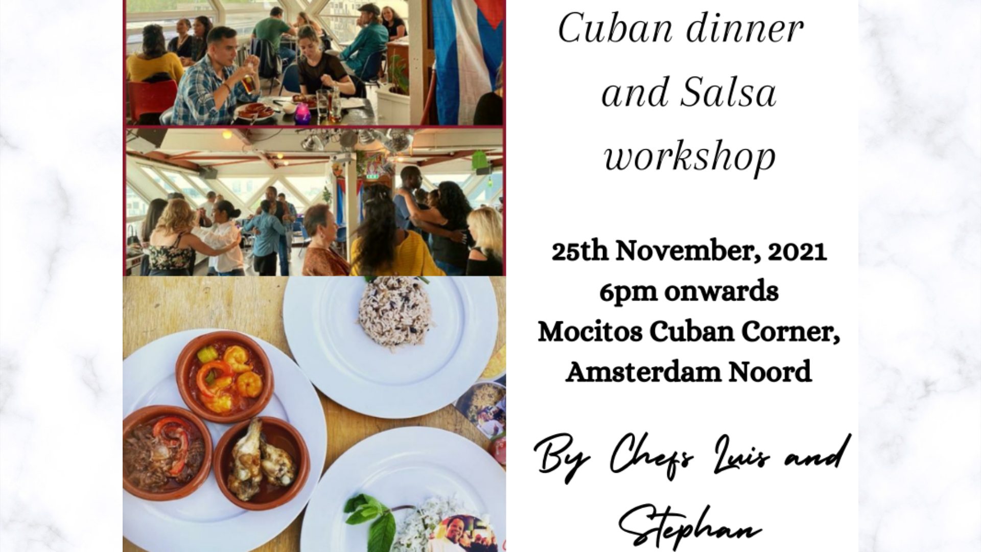 Cuban Food and Salsa