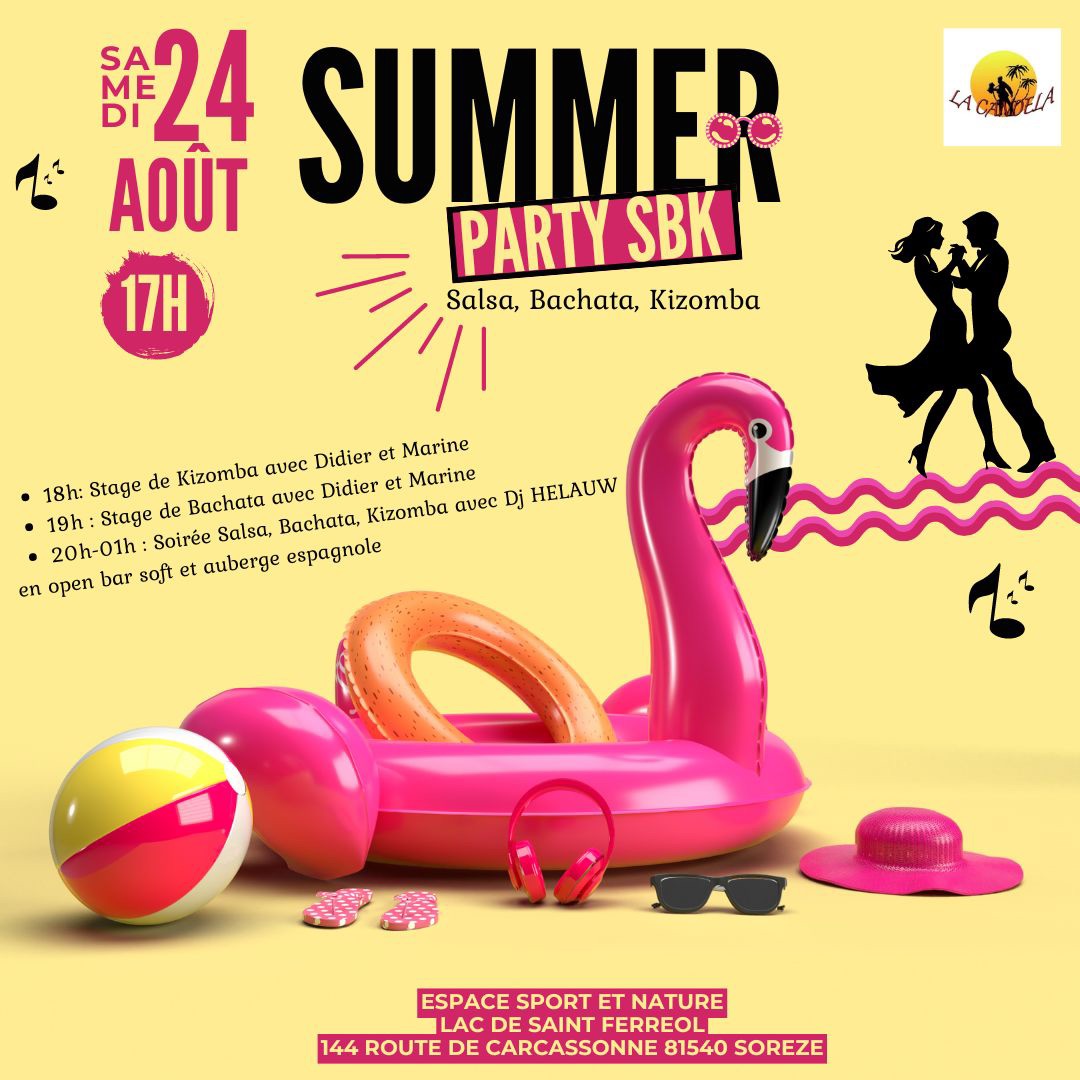 💃🕺🏽☀️ SUMMER PARTY SBK ☀️🕺🏽💃