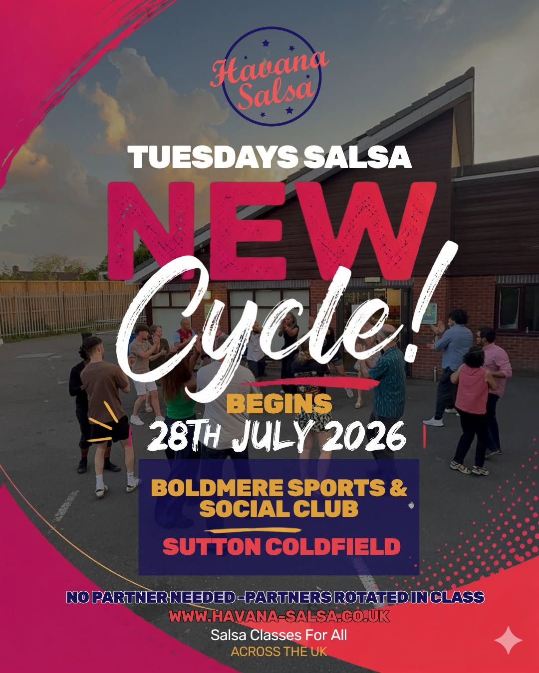 A brand-New SALSA CYCLE is officially launching and it’s tailor-made for absolute beginners!