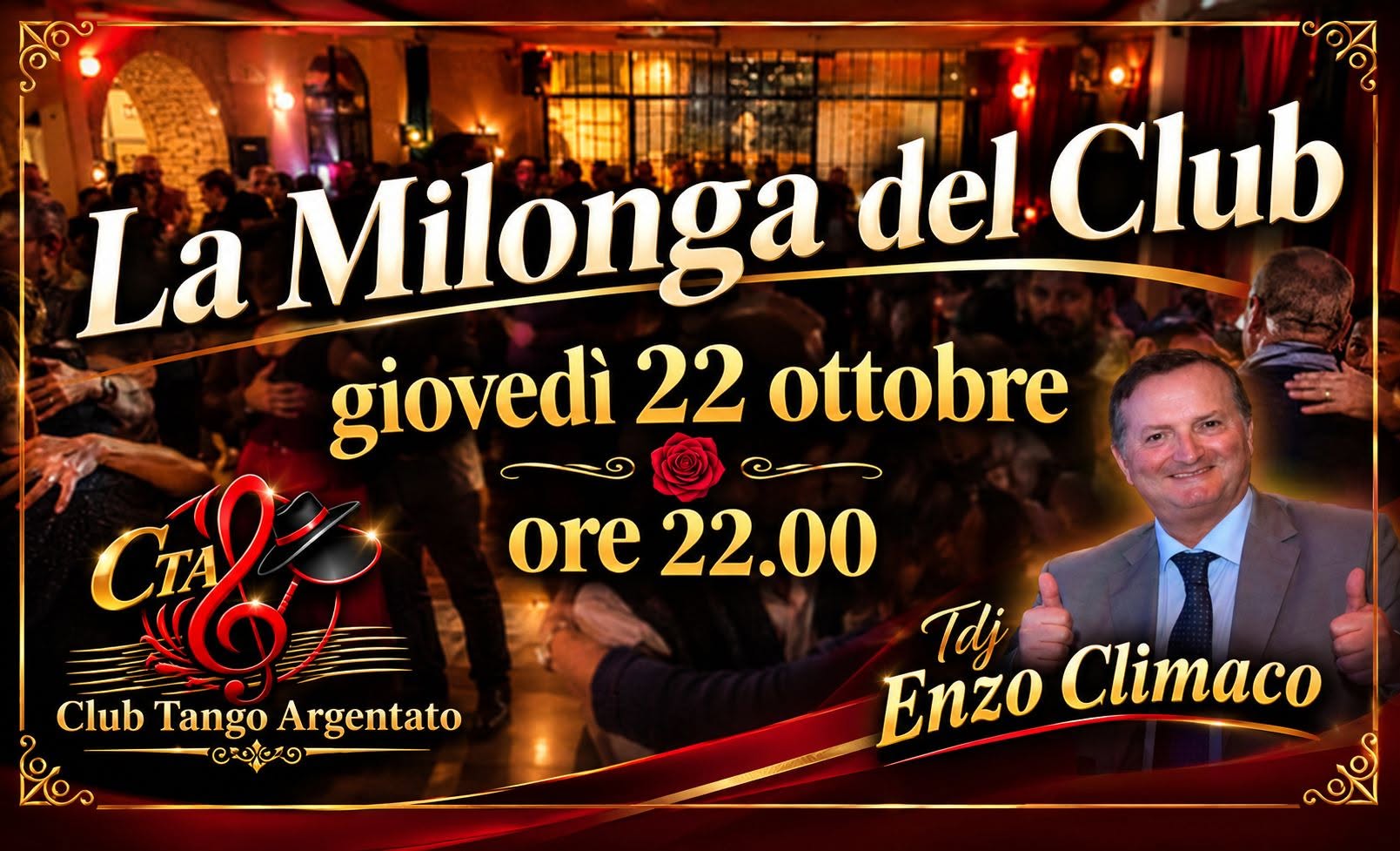 La Milonga del Club 🌺💃🕺🏻Tdj Enzo Climaco