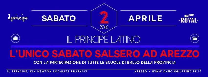 Sabato 2 Aprile ❖ Noche Latina al Principe ❖ Stage di Latin Hustle