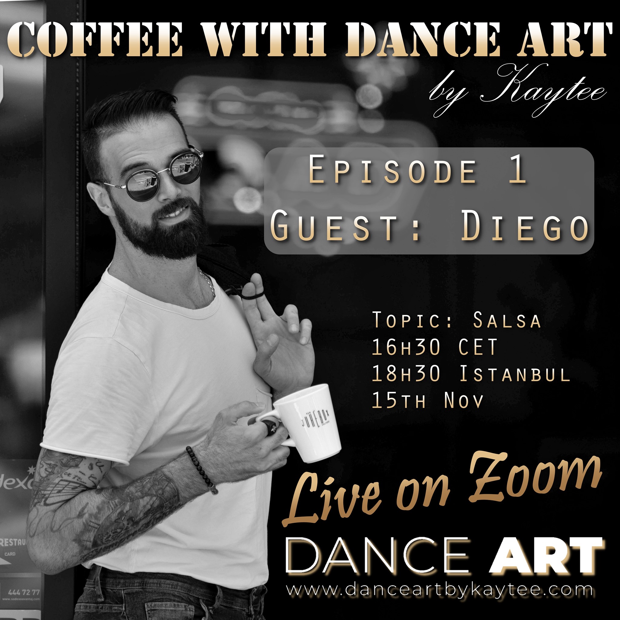Coffee with Dance Art - Guest Artist: Diego
