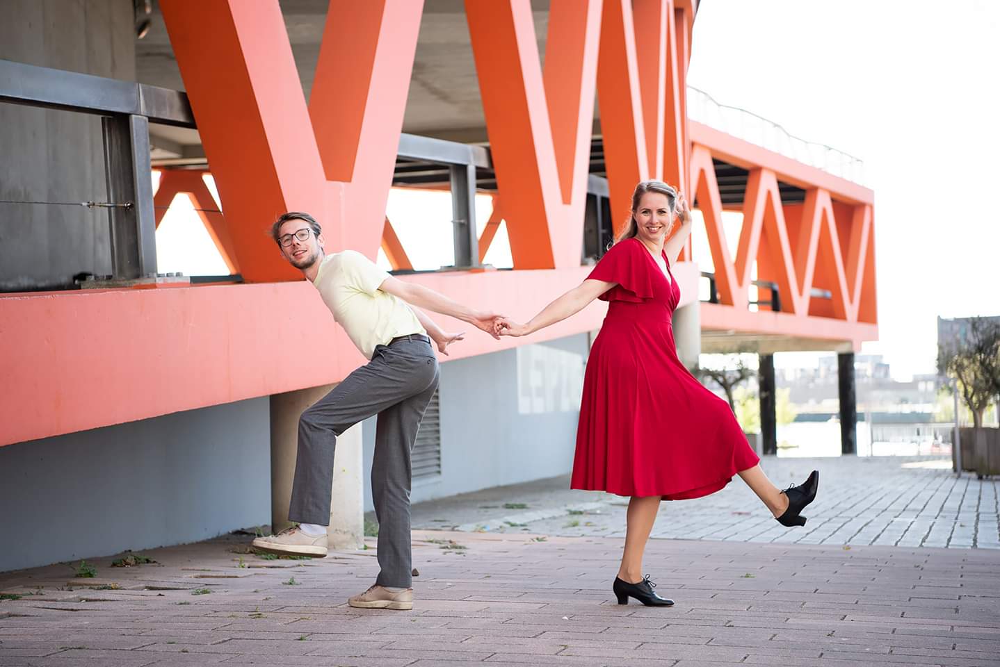 Lindyhop op de markt