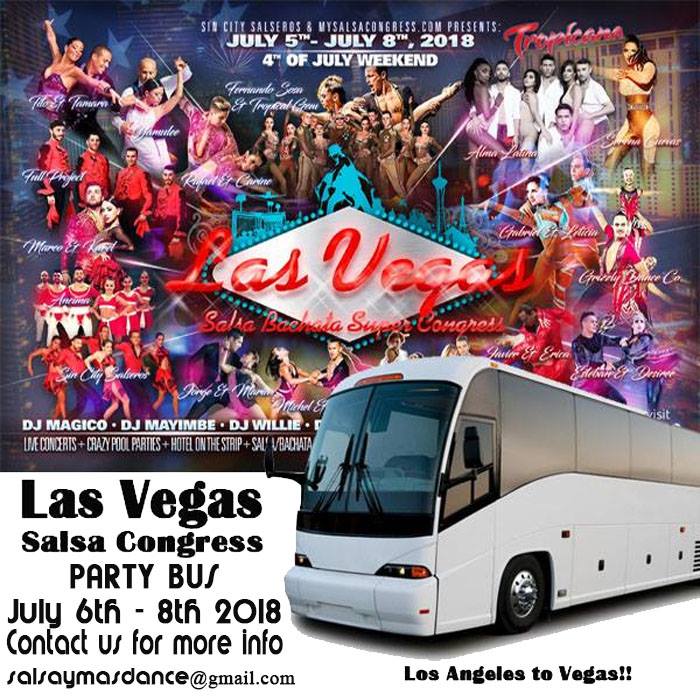 Las Vegas Salsa Party Bus 2020 Canceled