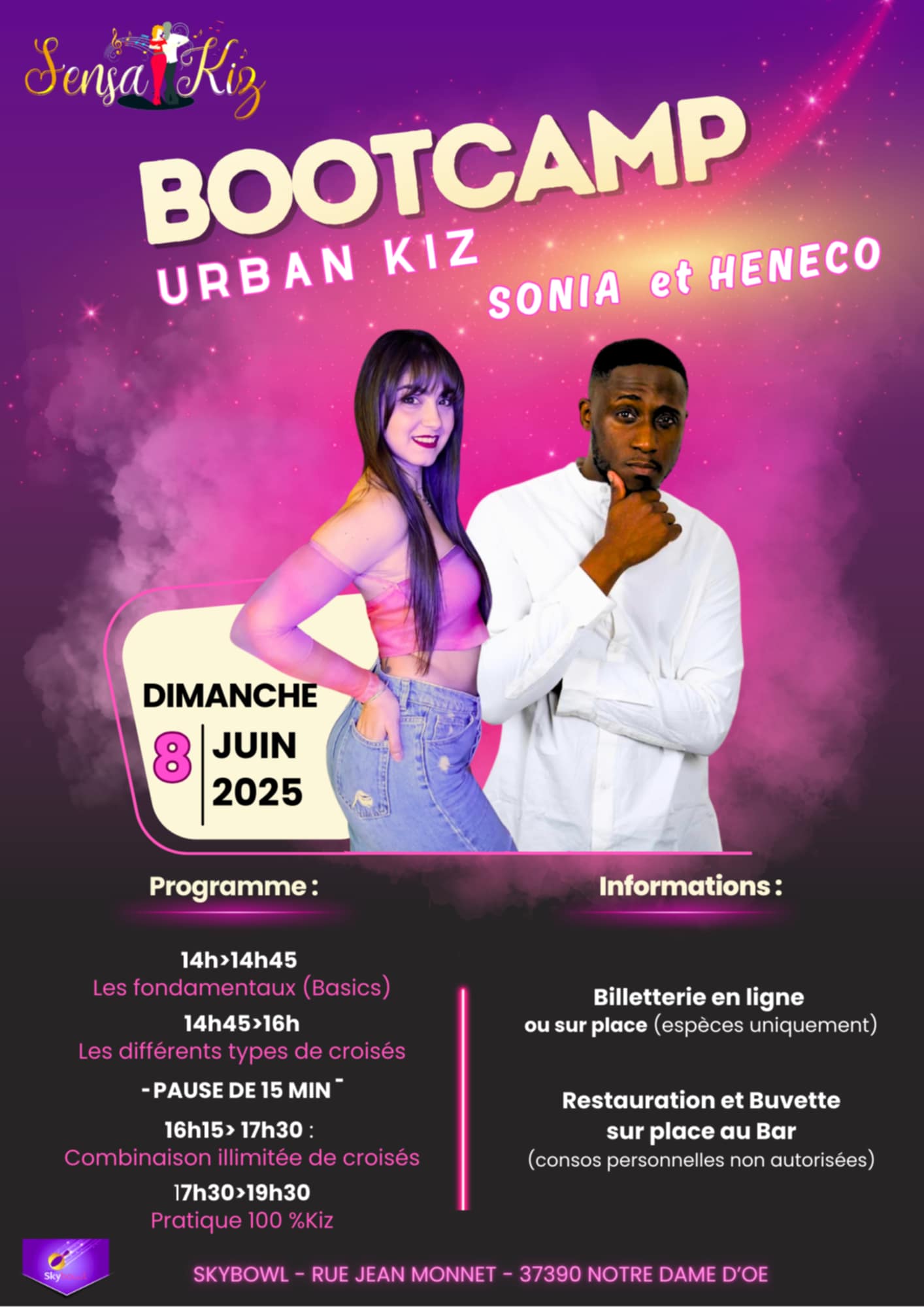 BOOTCAMP URBAN KIZ BY HENECO & SONIA -SENSA'KIZ EVENT