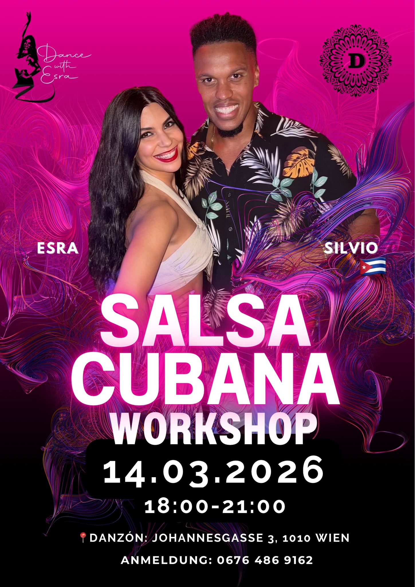 🔥SPECIAL SALSA CUBANA WORKSHOP!💃🏽🕺🏽🎉
