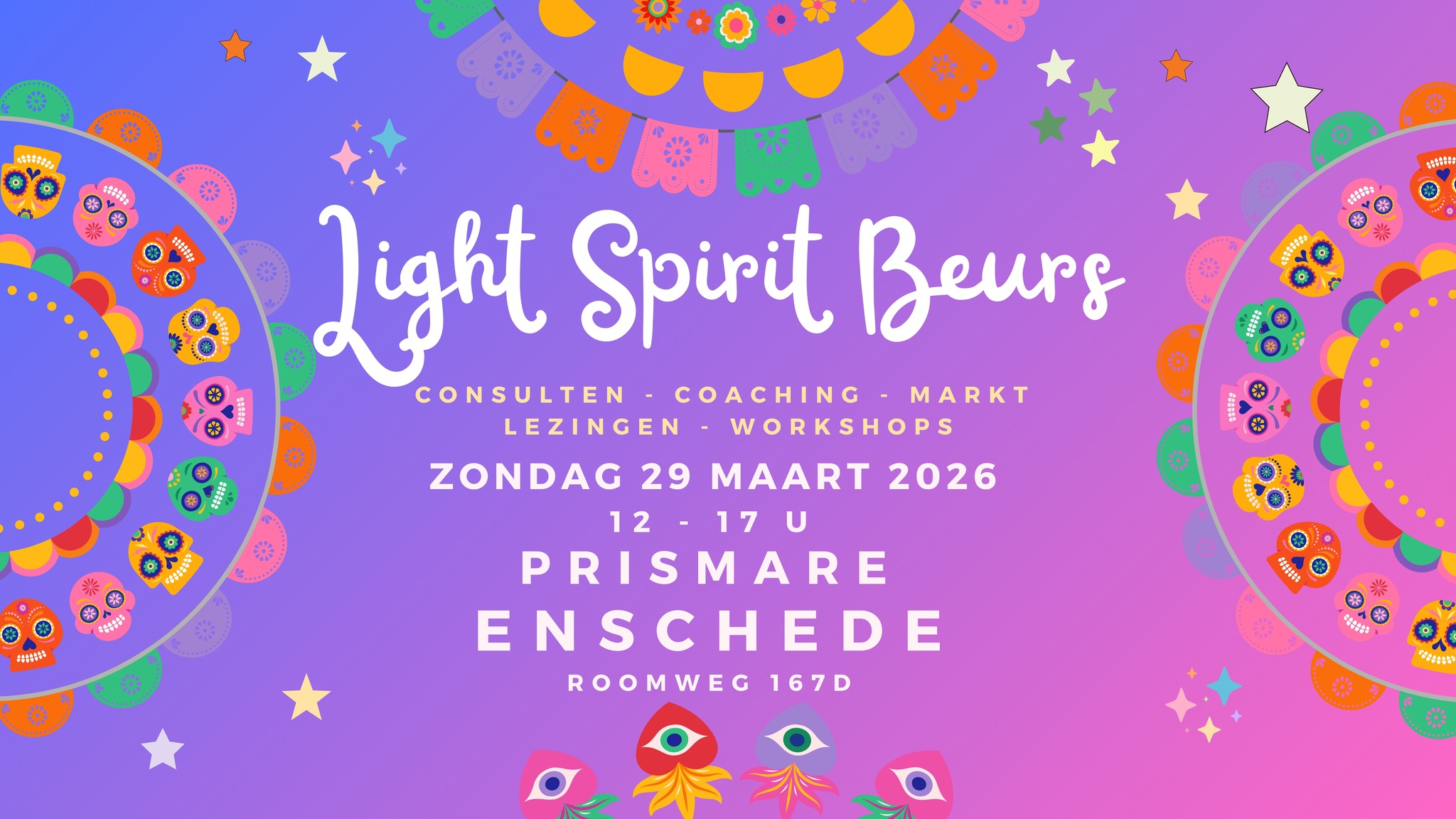 Light Spirit Beurs 29 maart Enschede