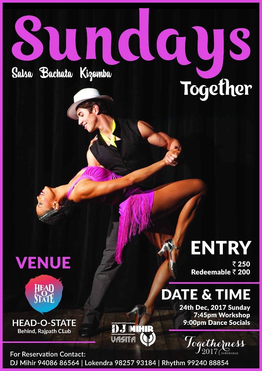 Sundays together (salsa bachata socials)