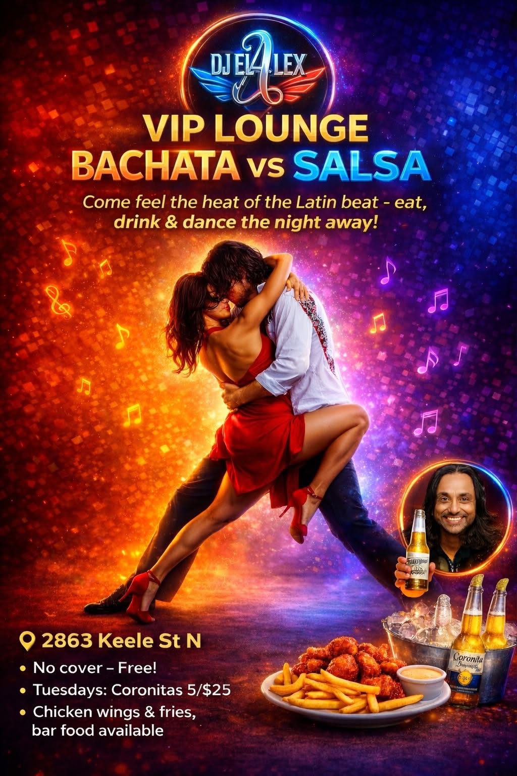 TUES BACHATA VERSUS SALSA