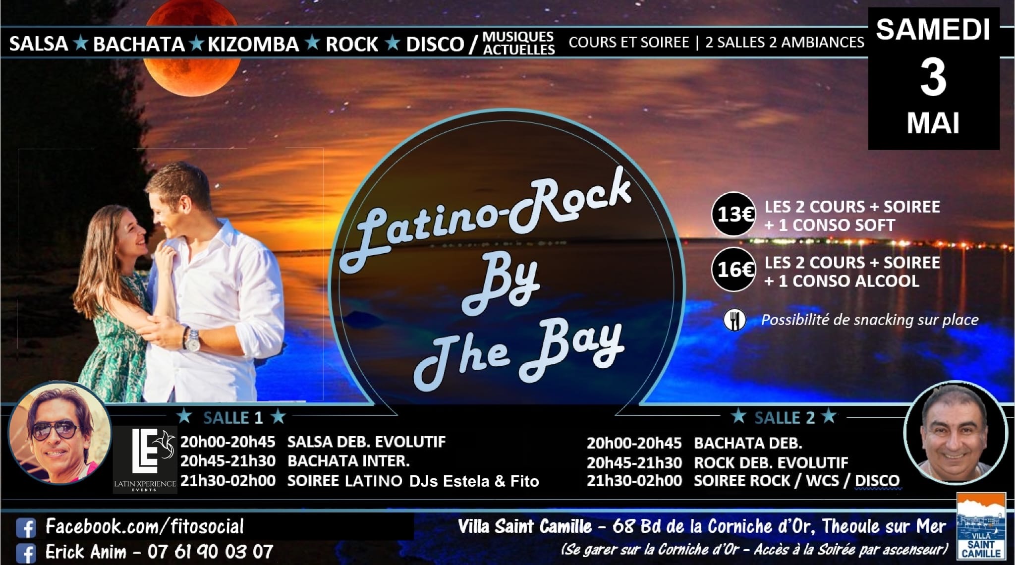 Soirée Latino Rock by the Bay 03 mai