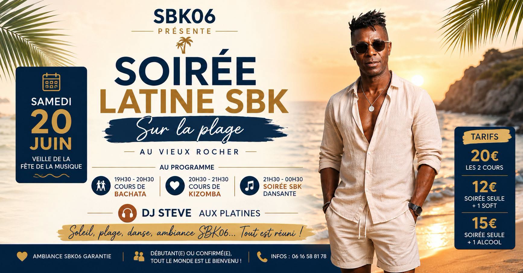 SOIREE LATINE SBK au Vieux Rocher