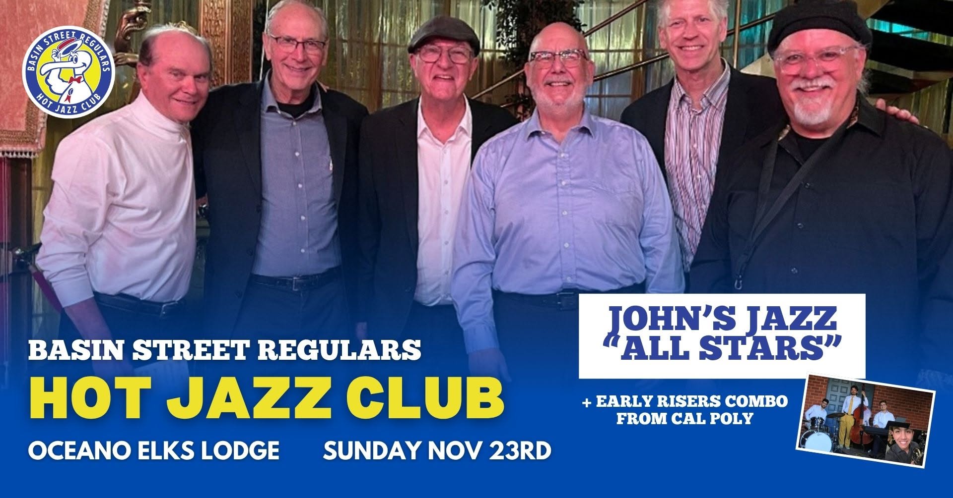 John’s Jazz “All Stars" & Early Risers Jazz Combo from Cal Poly