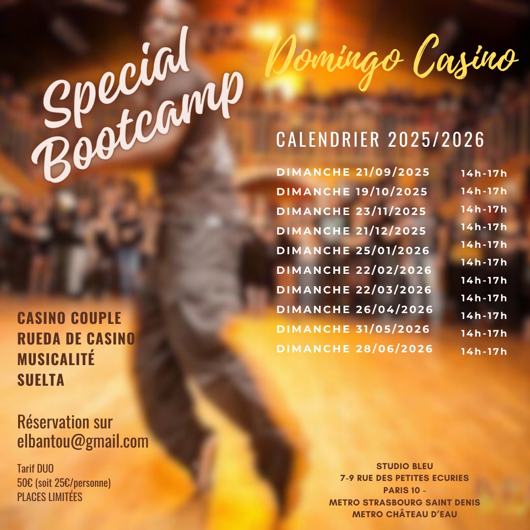 DOMINGO CASINO VOL.4 : Spécial BOOTCAMP
