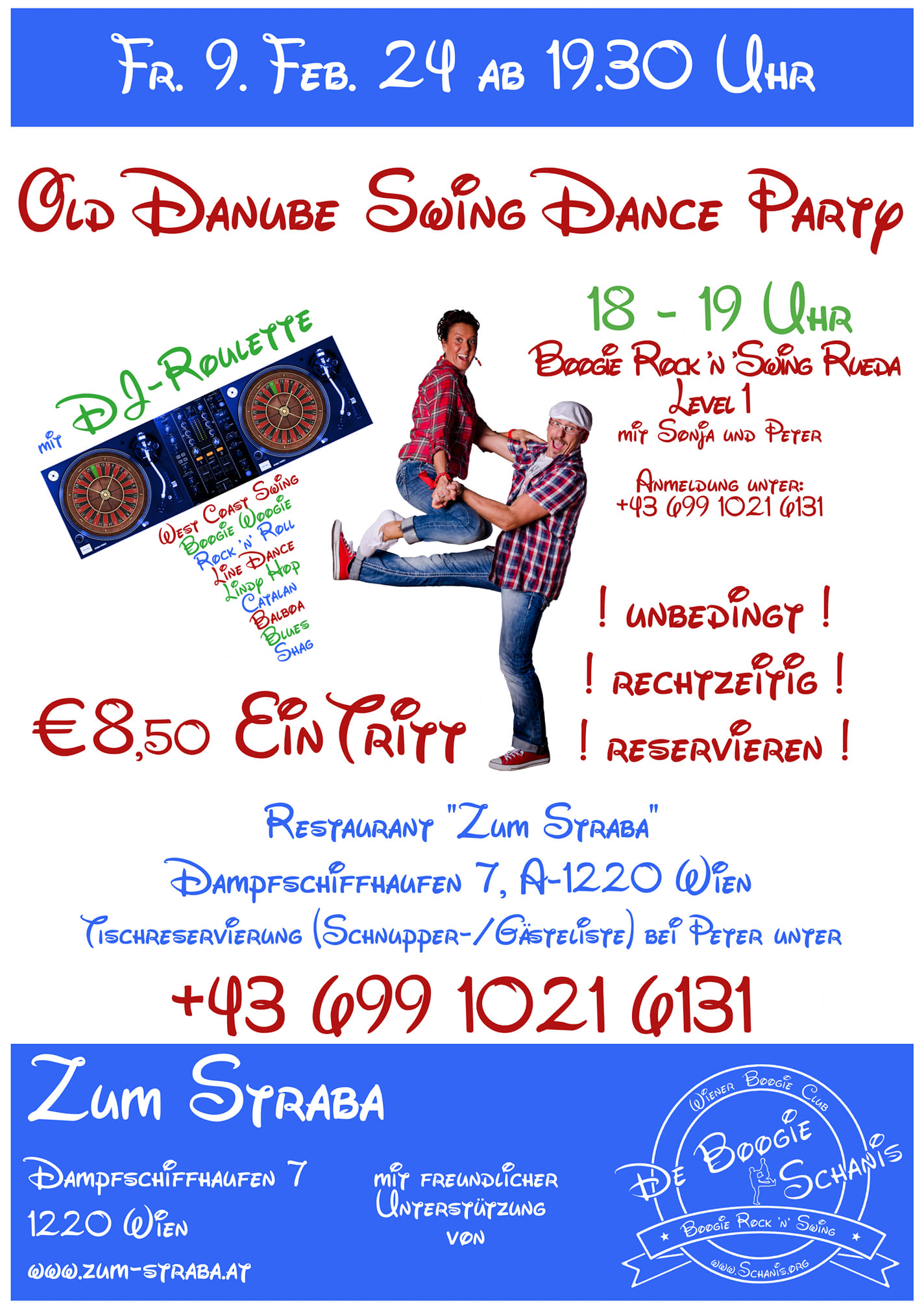 Old Danube Swing Dance Party - Zum Straba