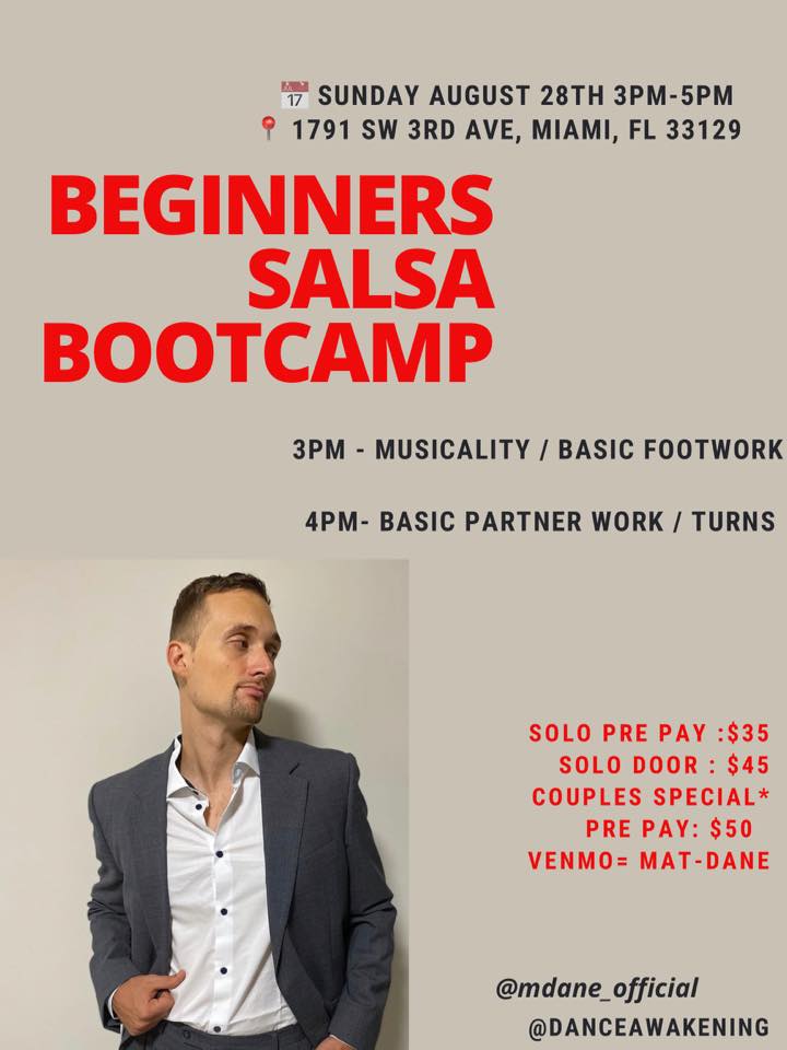 Beginners SALSA π₯ Bootcamp