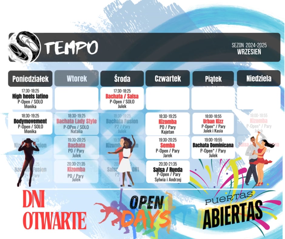 Dni otwarte - Open days - Puertas abiertas - TEMPO