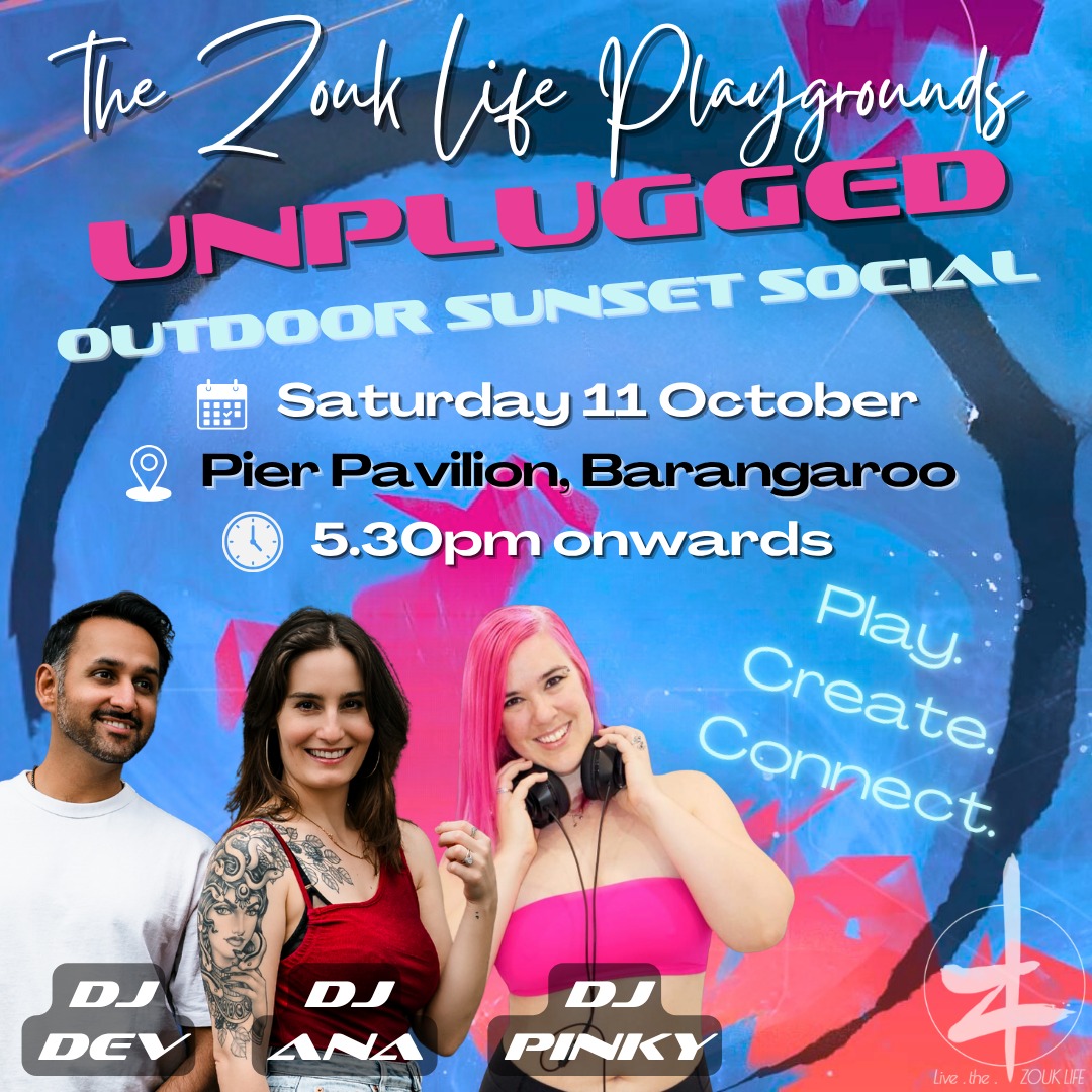 ๐
Zouk Life Playgrounds Unplugged: Outdoor Sunset Social