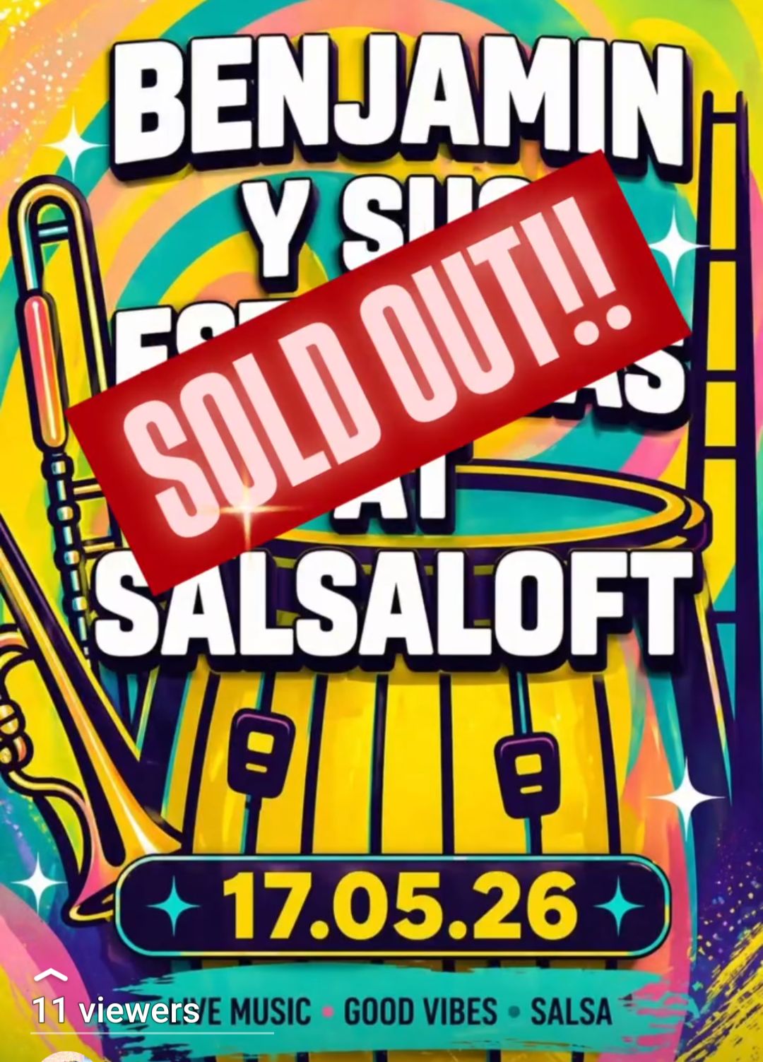 SalsAloft - LIVE! Benjamin y Sus Estrellas