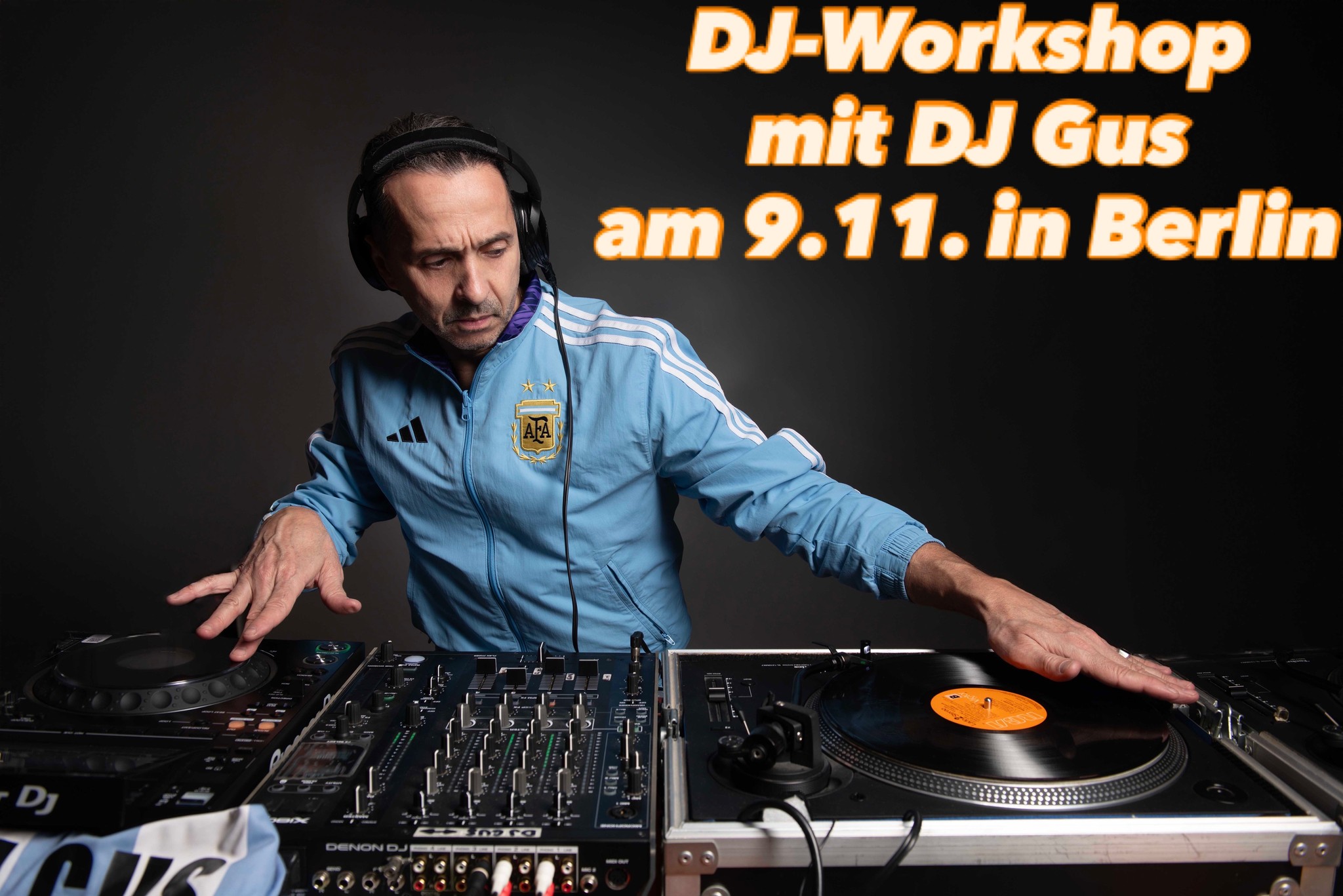 DJ-Workshop für Tango-DJ mit DJ Gus Gustavo Rosas aus Buenos Aires