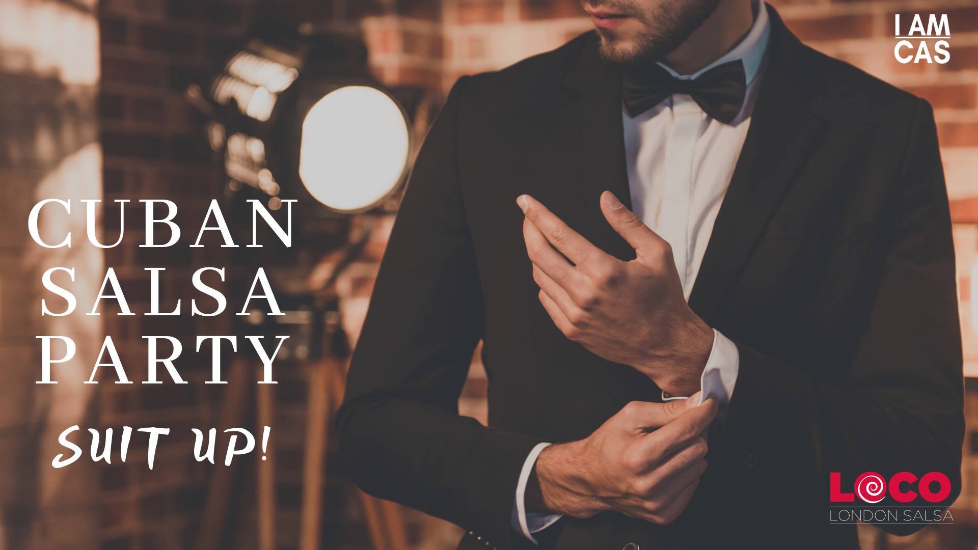 100% Cuban Salsa Party powered by Locos - IamCas Pre Party