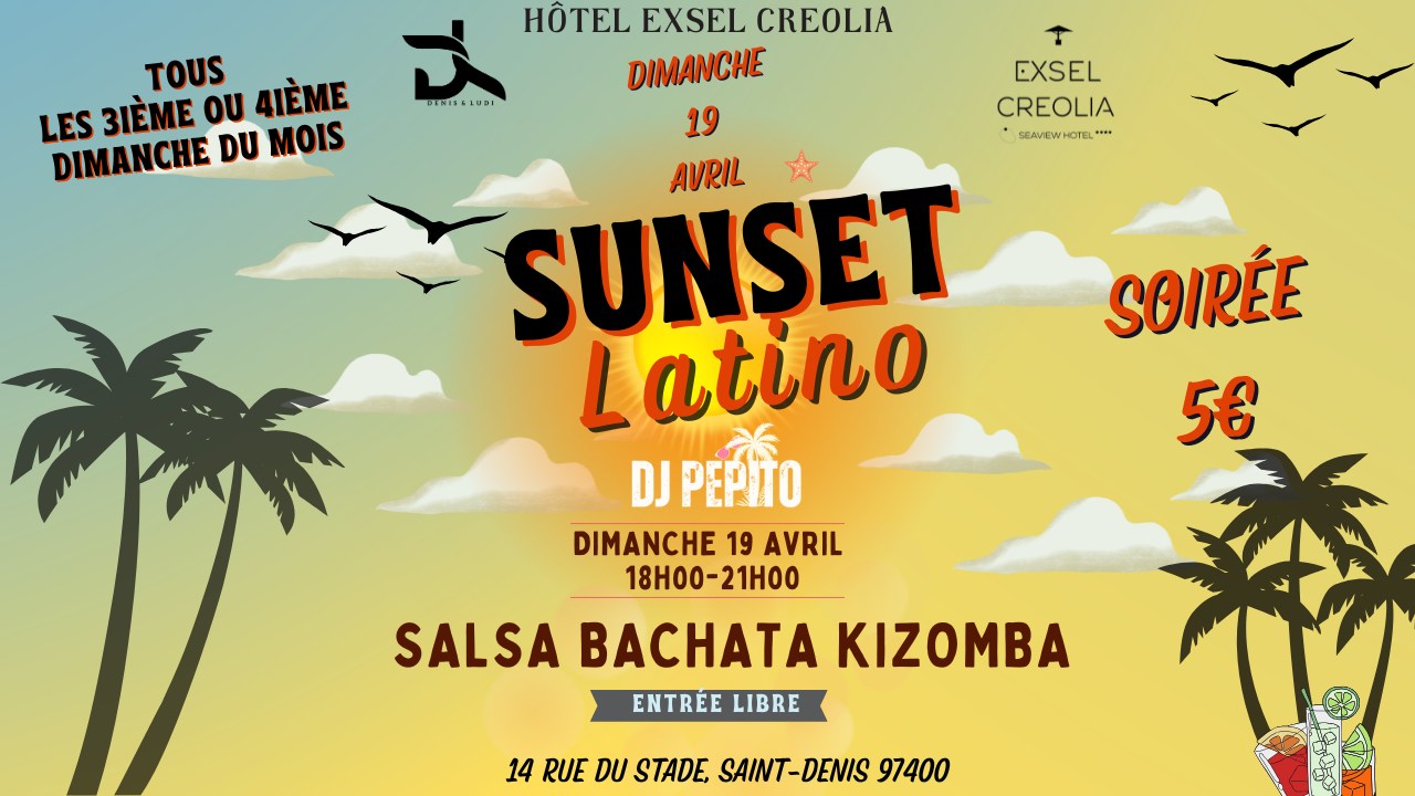☀️SUNSET LATINO🌴 SALSA BACHATA KIZOMBA🌴