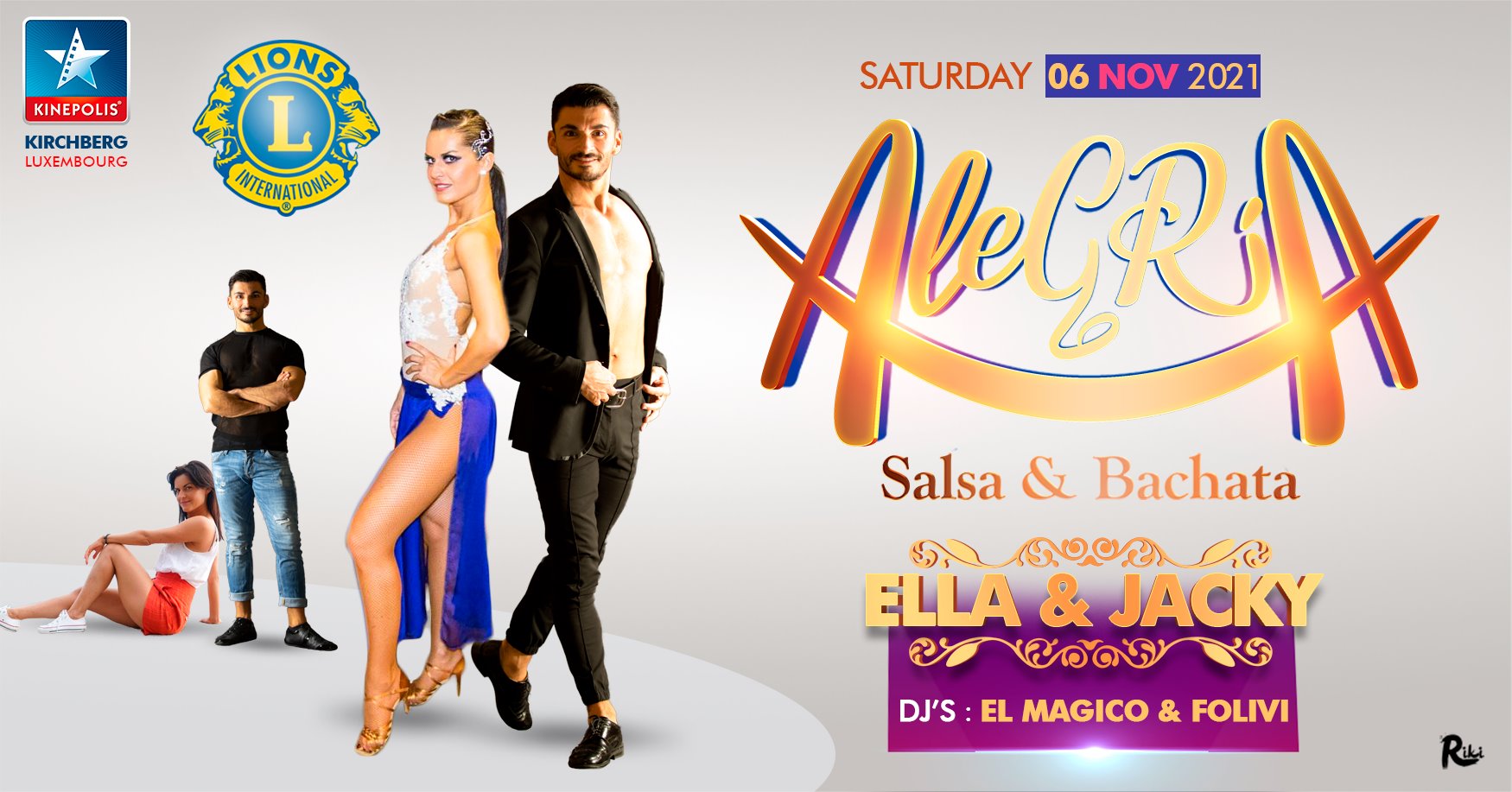 AlegrÃa Salsa-Bachata Charity Party