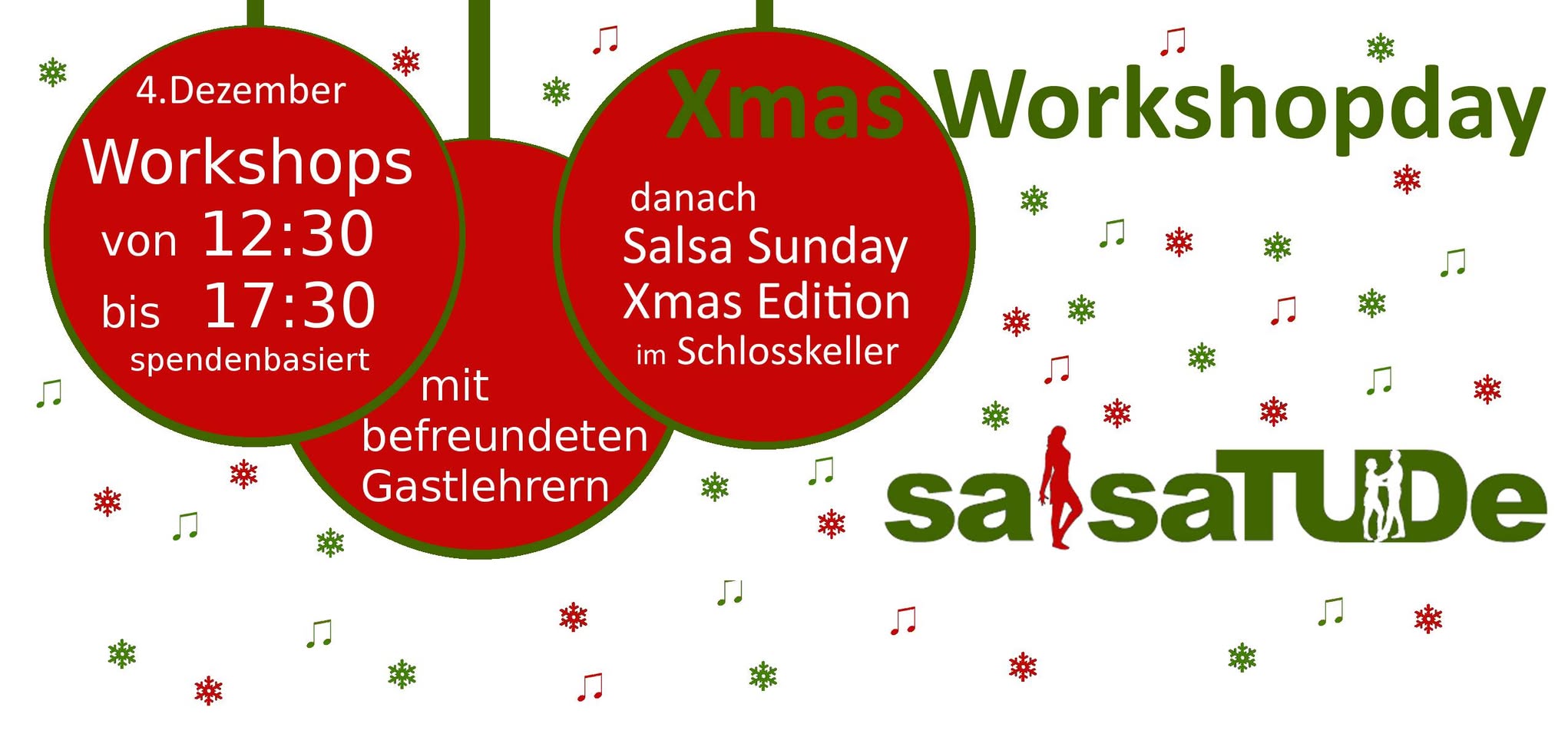SalsaTUDe Xmas Workshopday