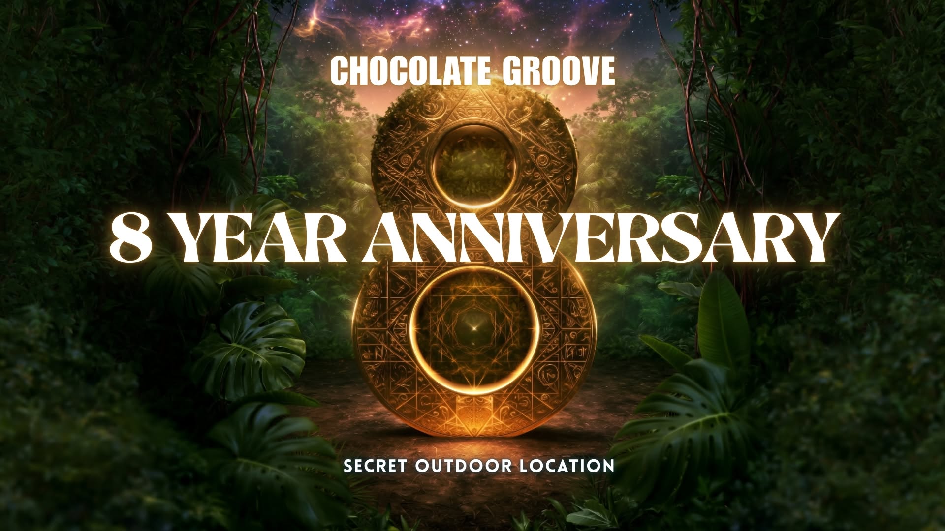 Chocolate Groove - 8 Year Anniversary Outdoor Ecstatic Dance Party